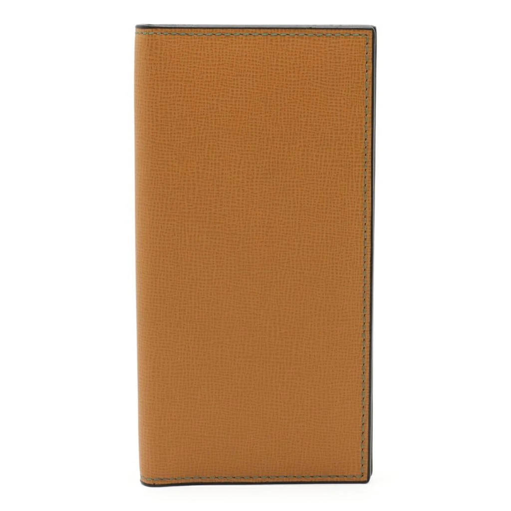 VALEXTRA Leather Long Wallet (Bi-Fold) (Pre-Owned)
