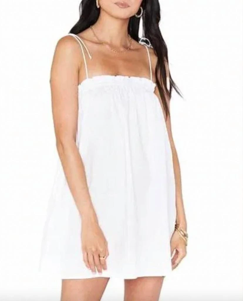 knee length dresses for ladies Joelle Mini Dress, in Dainty White Lace main image 0