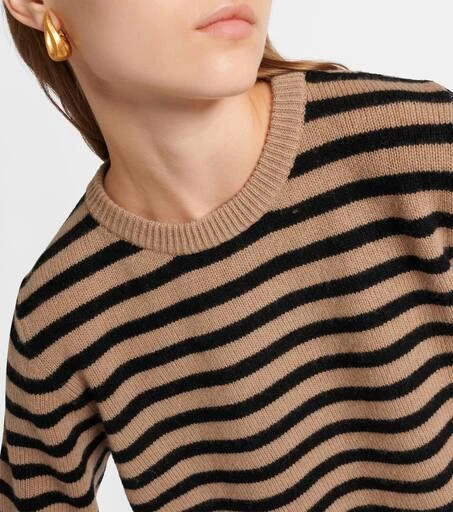 Jardin des Orangers Striped wool and cashmere sweater 4