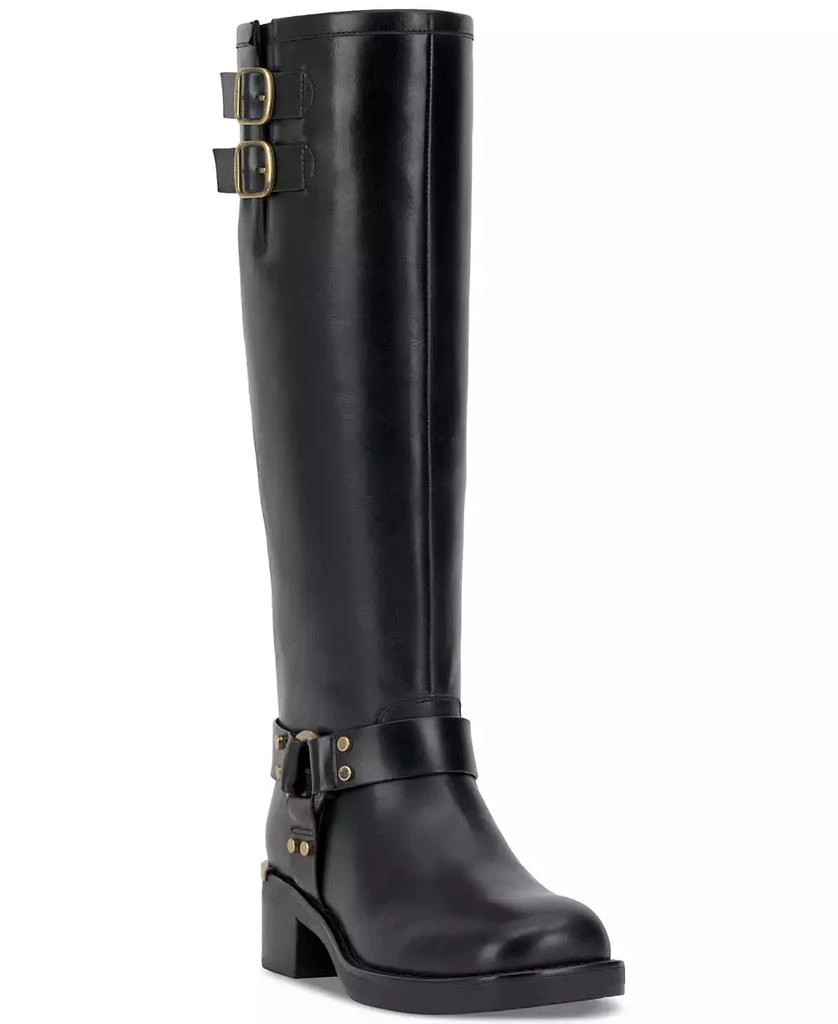 Vince Camuto Women's Kaydin 2 Knee-High Moto Boots 1