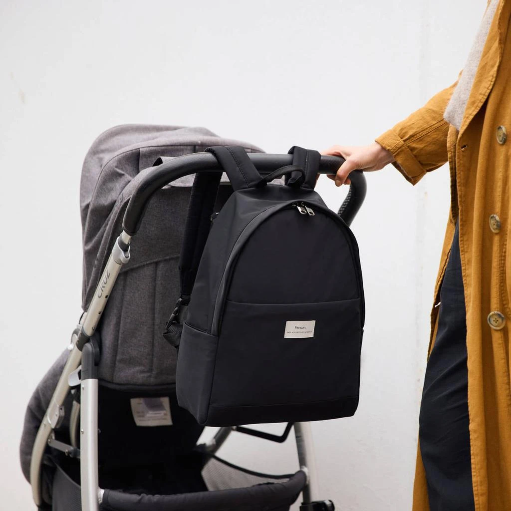 Finnson Finnson Inge Eco Changing Backpack - Black 3
