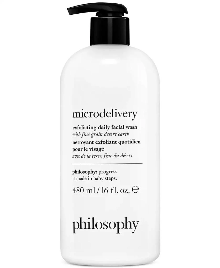 philosophy Microdelivery Exfoliating Daily Facial Wash, 16 oz. 1