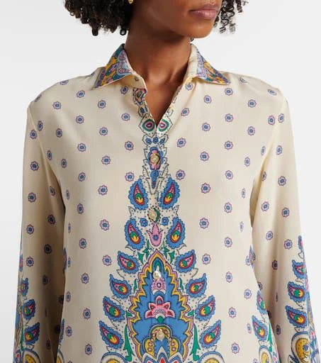 ETRO Printed silk shirt 4