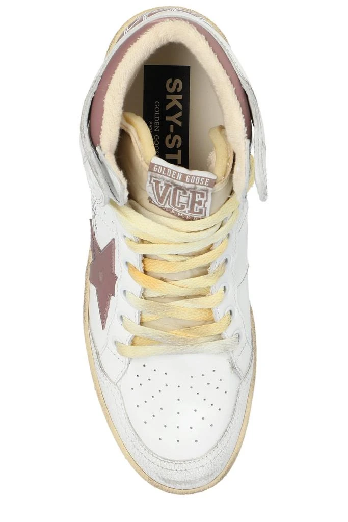 Golden Goose Golden Goose Deluxe Brand Sky Star High-Top Sneakers 4