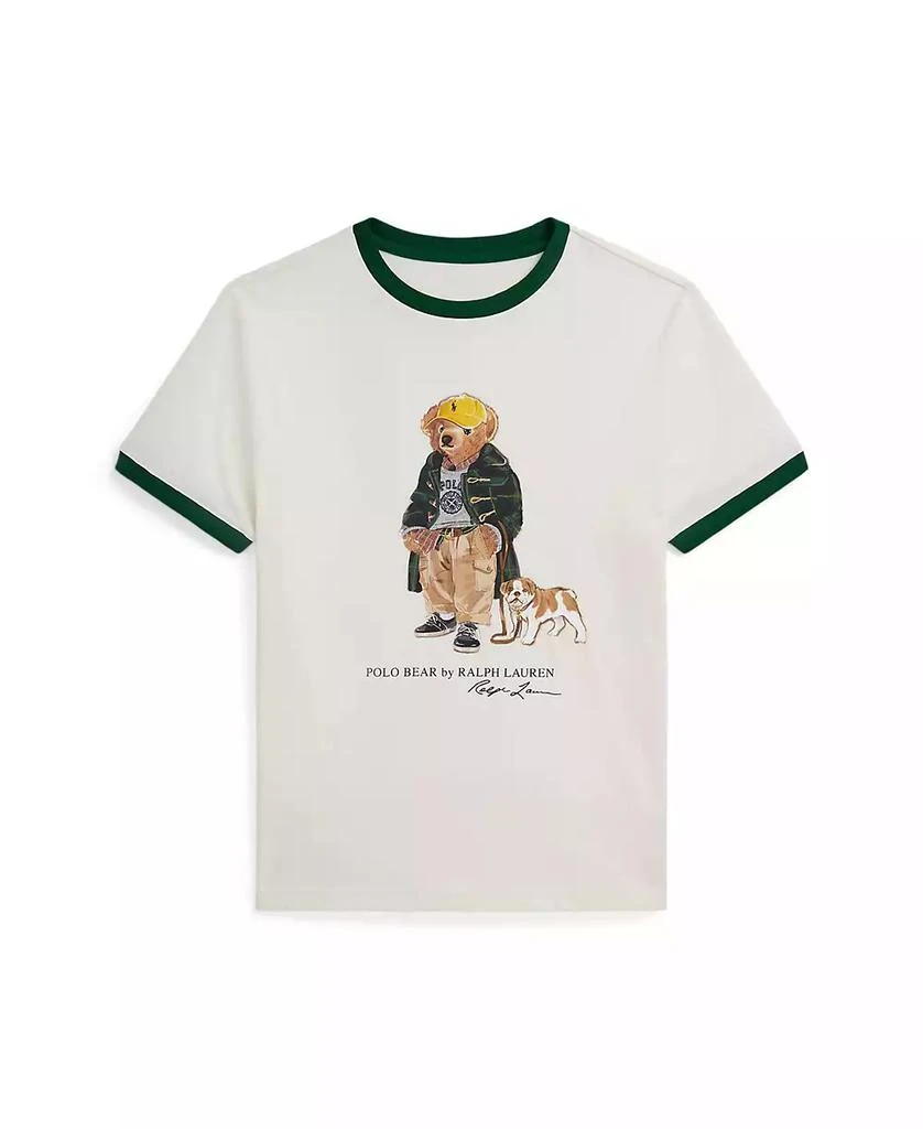 Ralph Lauren Big Boys Polo Bear Cotton Ringer T-Shirt 5