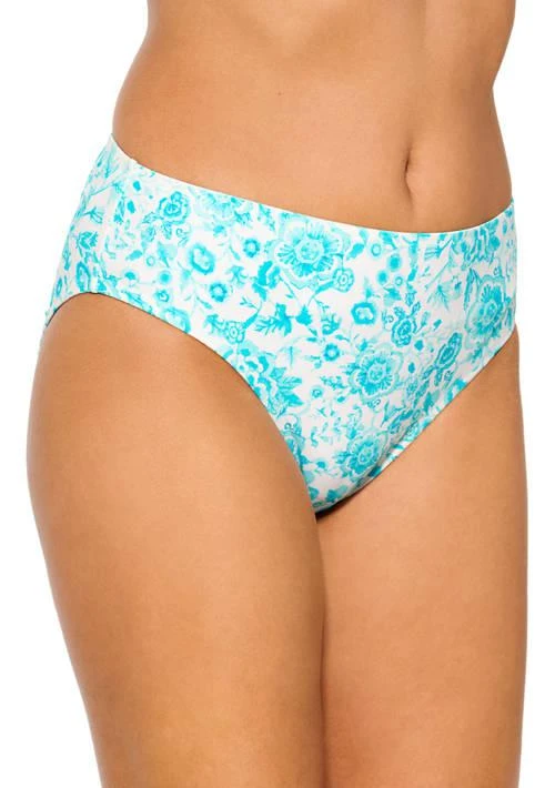 Crown & Ivy™ Classic Field High Waist Swim Bottoms 1