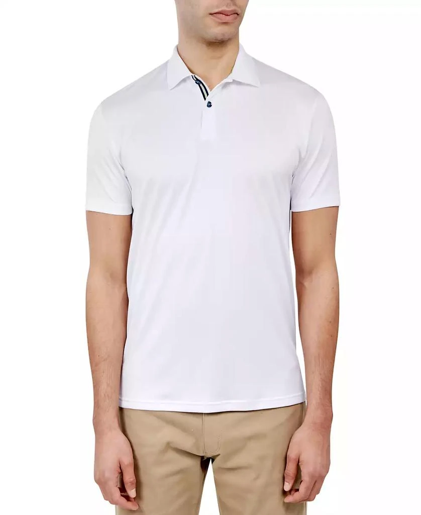 Society of Threads Men's Regular Fit Solid Performance Polo Shirt 1
