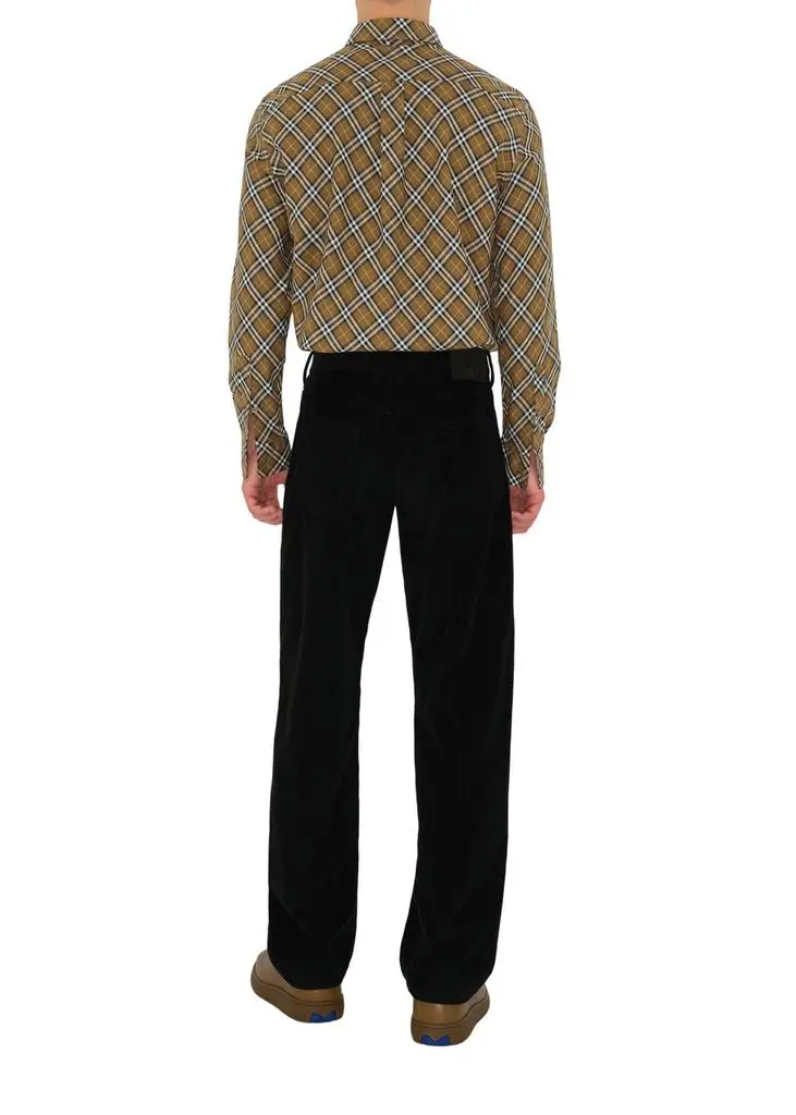 Burberry Regular fit check cotton shirt 3