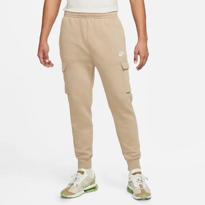 NIKE Men's Nike Sportswear Club Fleece Cargo Jogger Pants 1