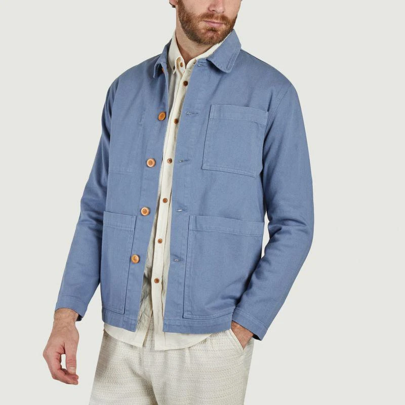 Olow Paris Chucalescu jacket BLEU AZUR OLOW PARIS 2