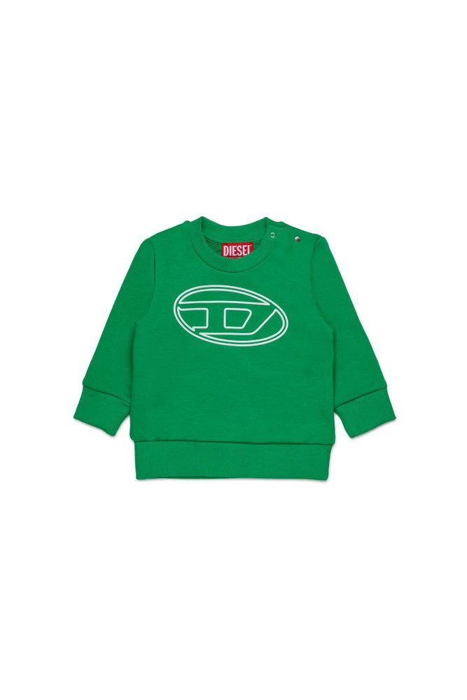 Diesel Diesel Kids Logo Printed Crewneck Sweatshirt