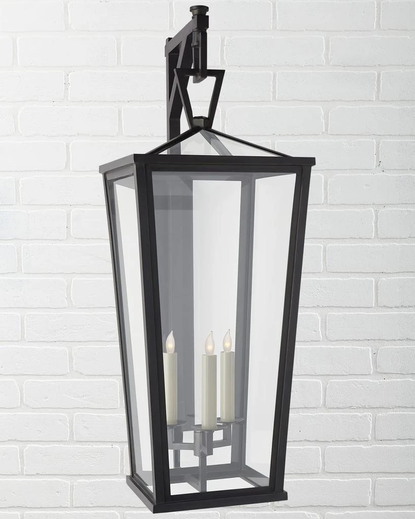 Chapman & Myers Darlana Grande Tall Bracketed Wall Lantern By Chapman & Myers 1