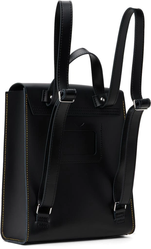 Dr. Martens Black Leather Mini Backpack 3