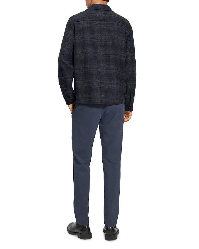 Theory Shirt Jacket in Noble Plaid 4