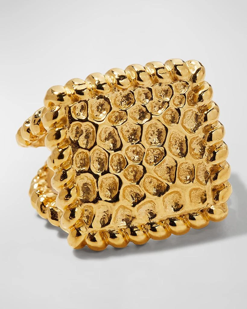 Devon Leigh Textured Adjustable Ring 1