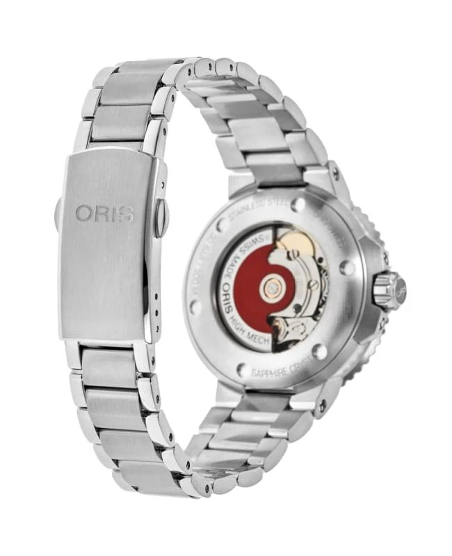 Oris Oris Aquis Date Green Mother of Pearl Dial Steel Unisex Watch 01 733 7770 4157-07 8 18 05P 4