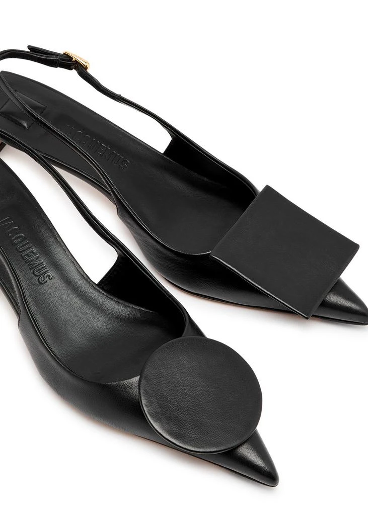 Jacquemus Les Slingbacks Duelo leather pumps 3