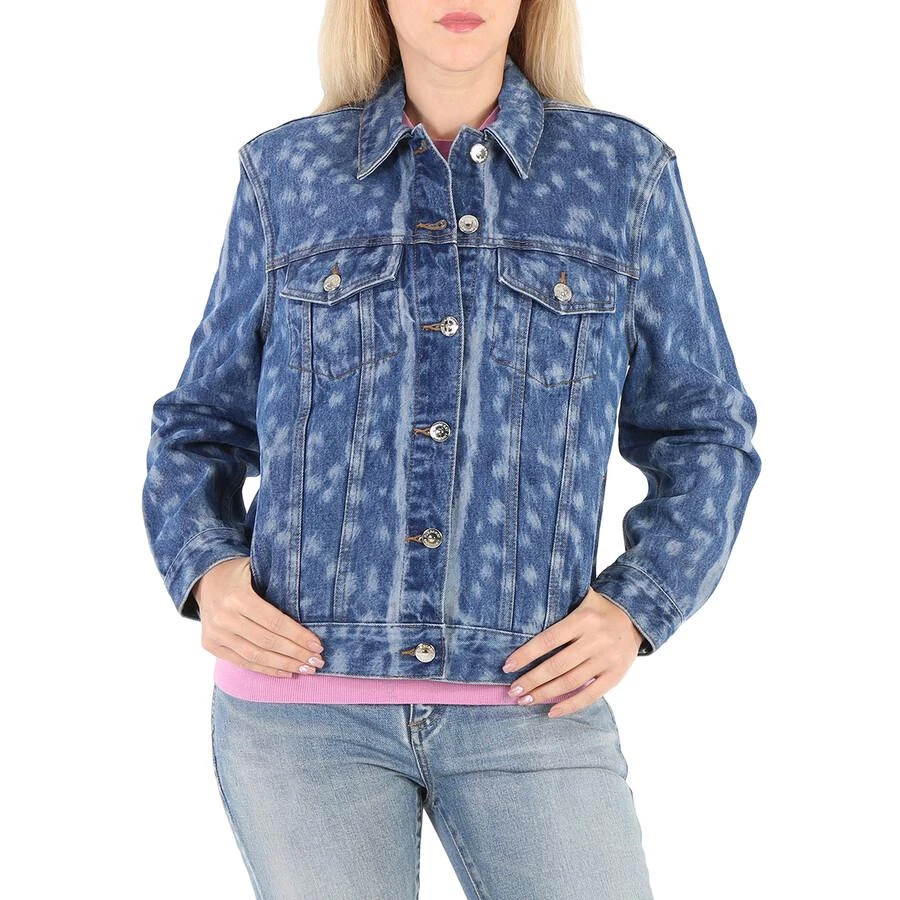 Burberry Mid Indigo Deer Print Denim Jacket 1