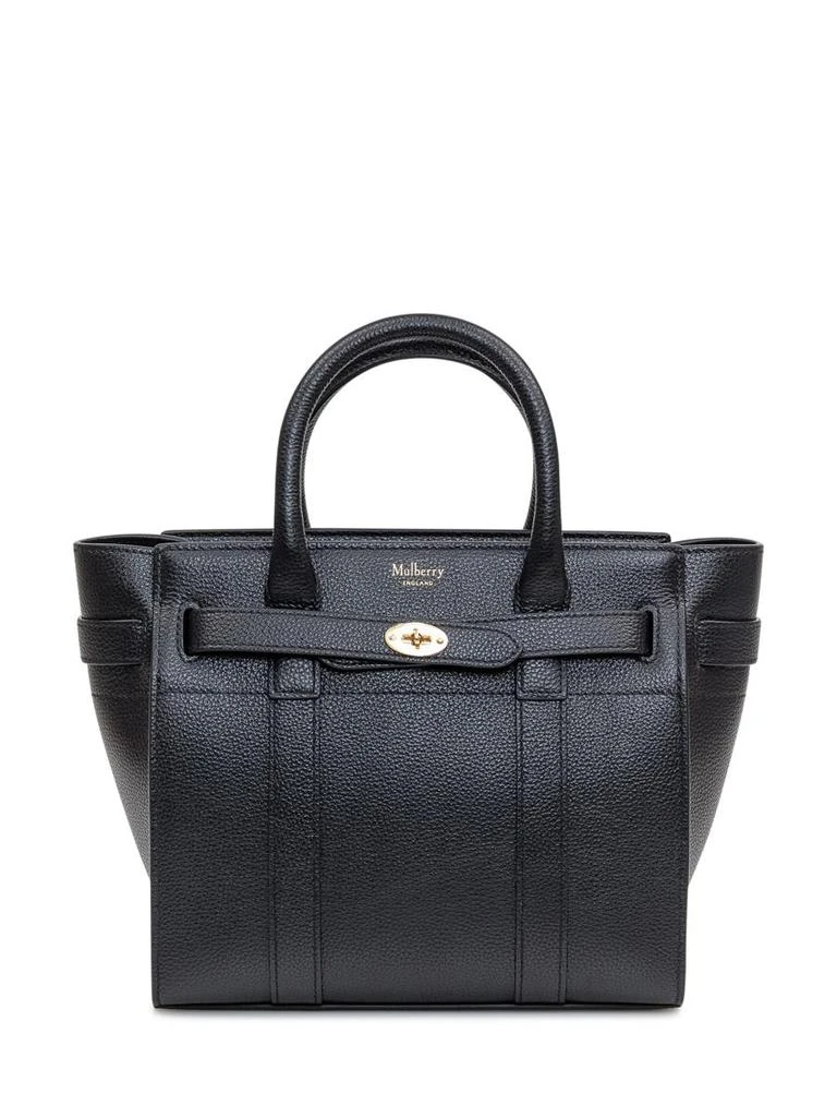 Mulberry Mulberry Mini Zipped Bag Bayswater Classic Grain 1
