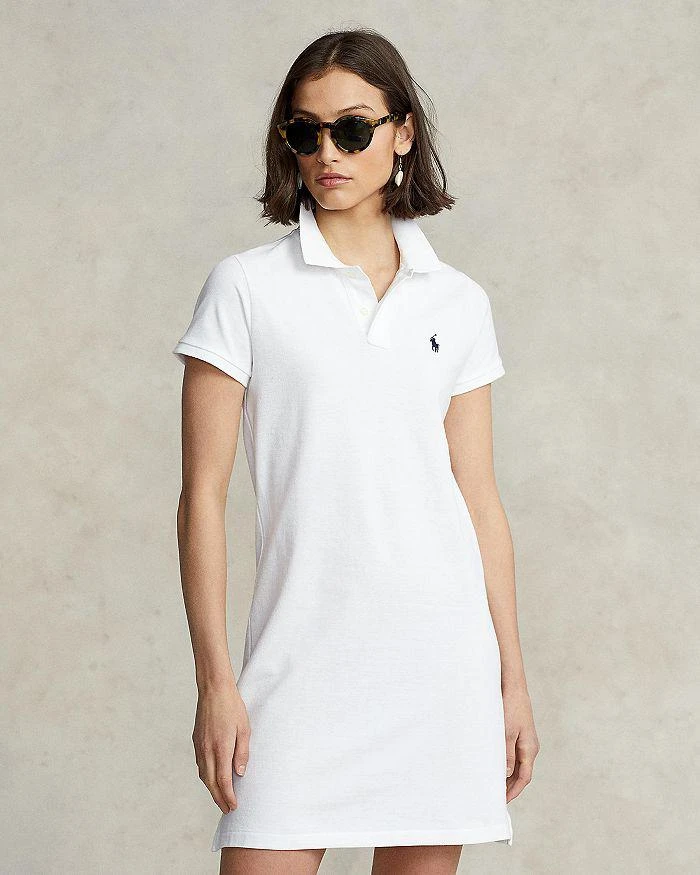 white christmas dresses Vince Women's Elbow Sleeve Polo Dress - Green - Size M main image 1