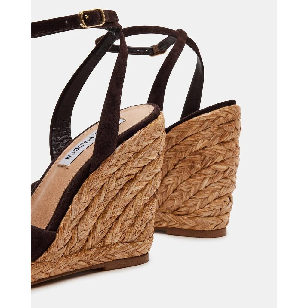 Steve Madden Impress Chocolate Brown Suede 3