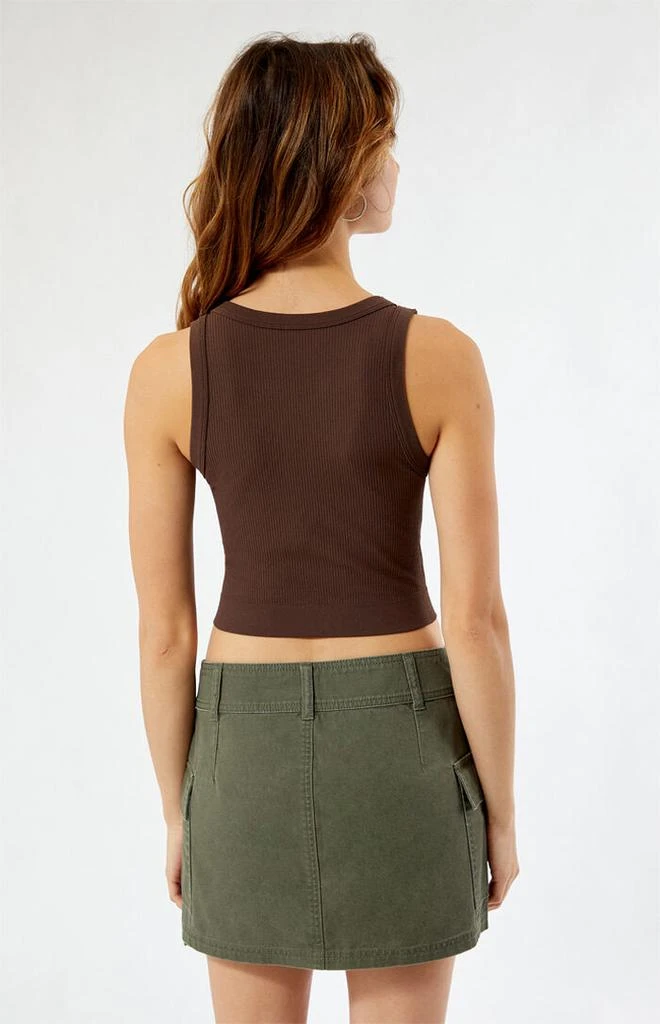 CONTOUR Maven Seamless Notched Tank Top 3