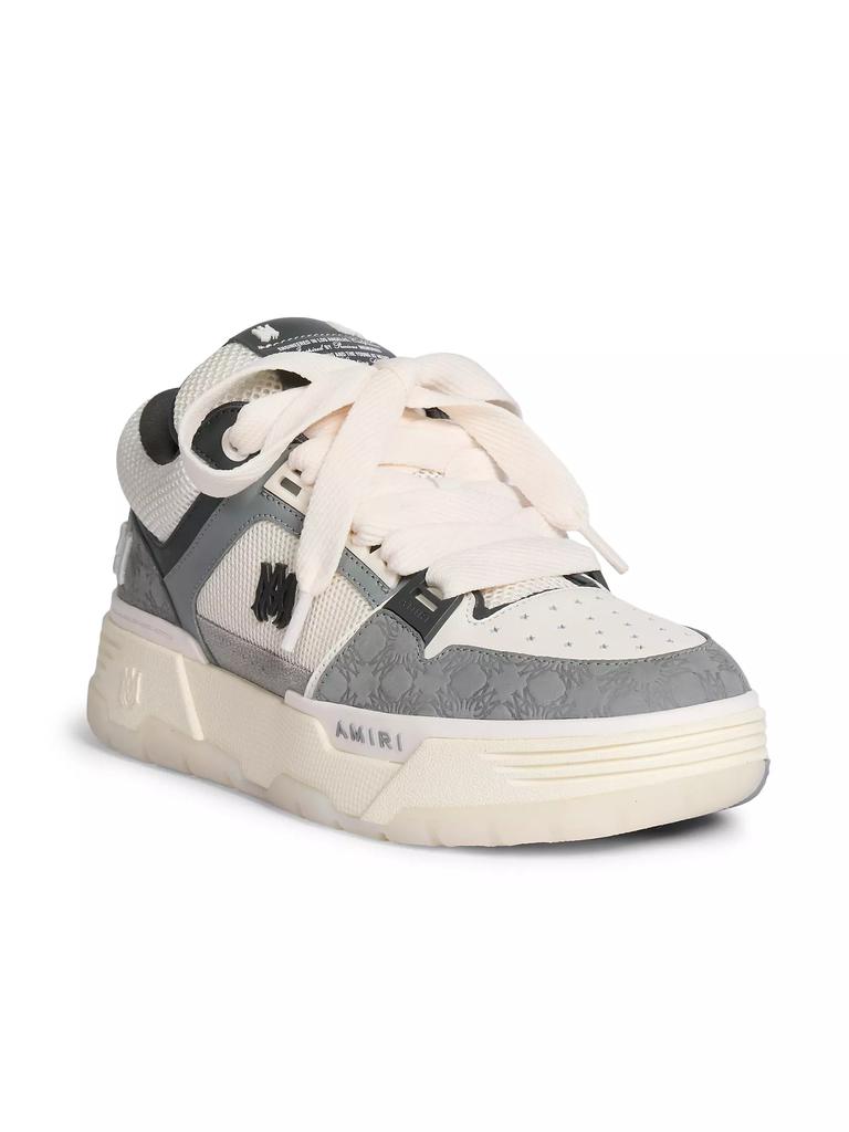 AMIRI MA-1 Quad Debossed Leather Sneakers - Casual Shoes