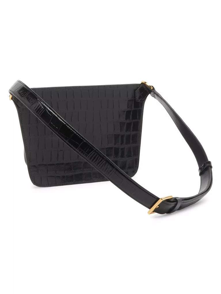 Tom Ford Shiny Croc-Embossed Belt Bag 4