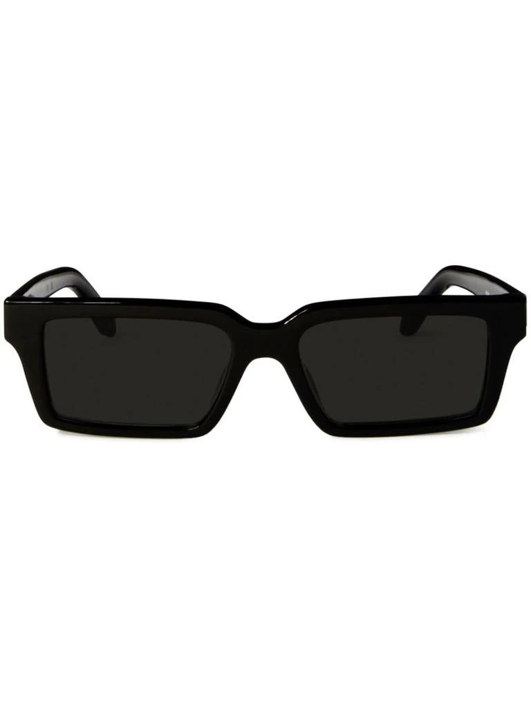 Off-White Off-White Black Glasses With Side Logo Text 1