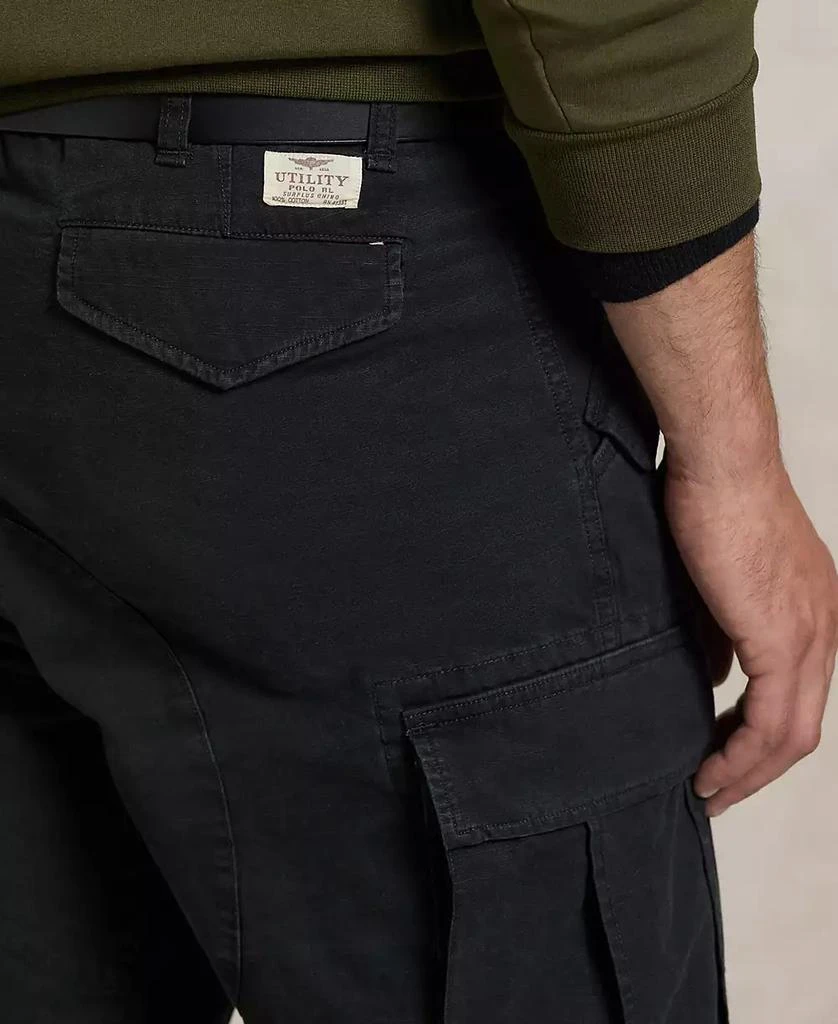 Ralph Lauren Men's Big & Tall Classic Tapered Fit Canvas Cargo Pants 5