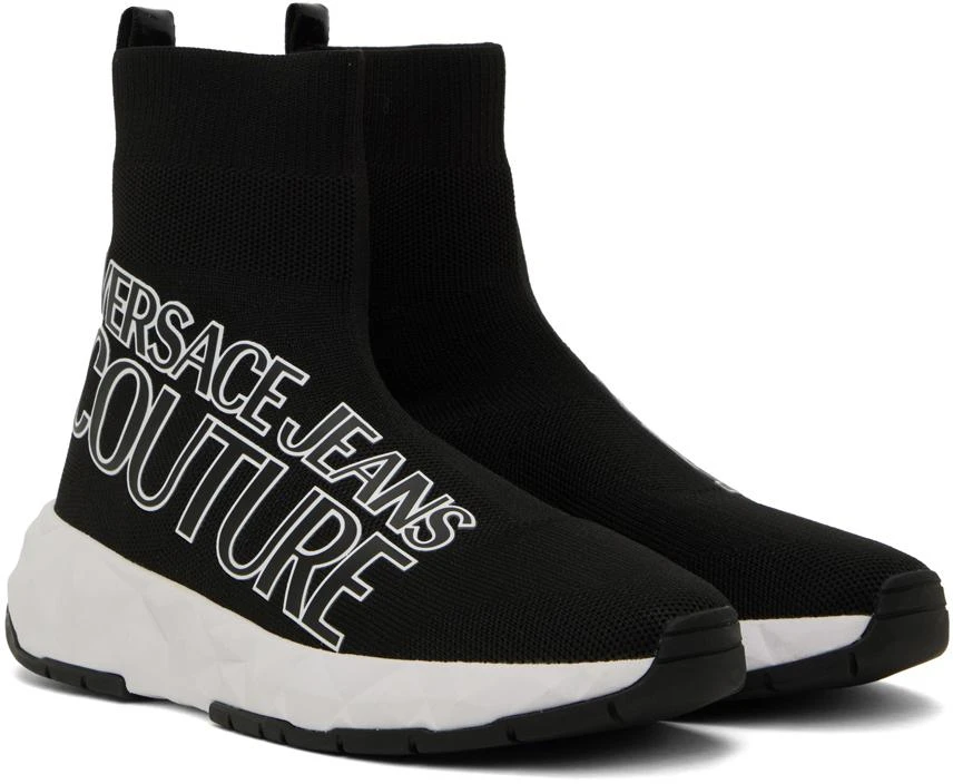 Versace Jeans Couture Black Atom Sneakers 4