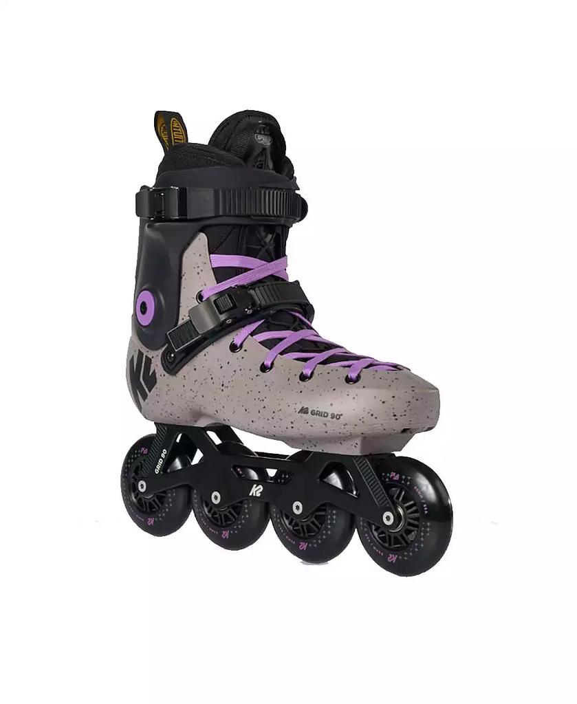 K2 Grid 90 Inline Skates for Men Women Adult, Unisex Urban Street Fitness Roller Skate Blades
