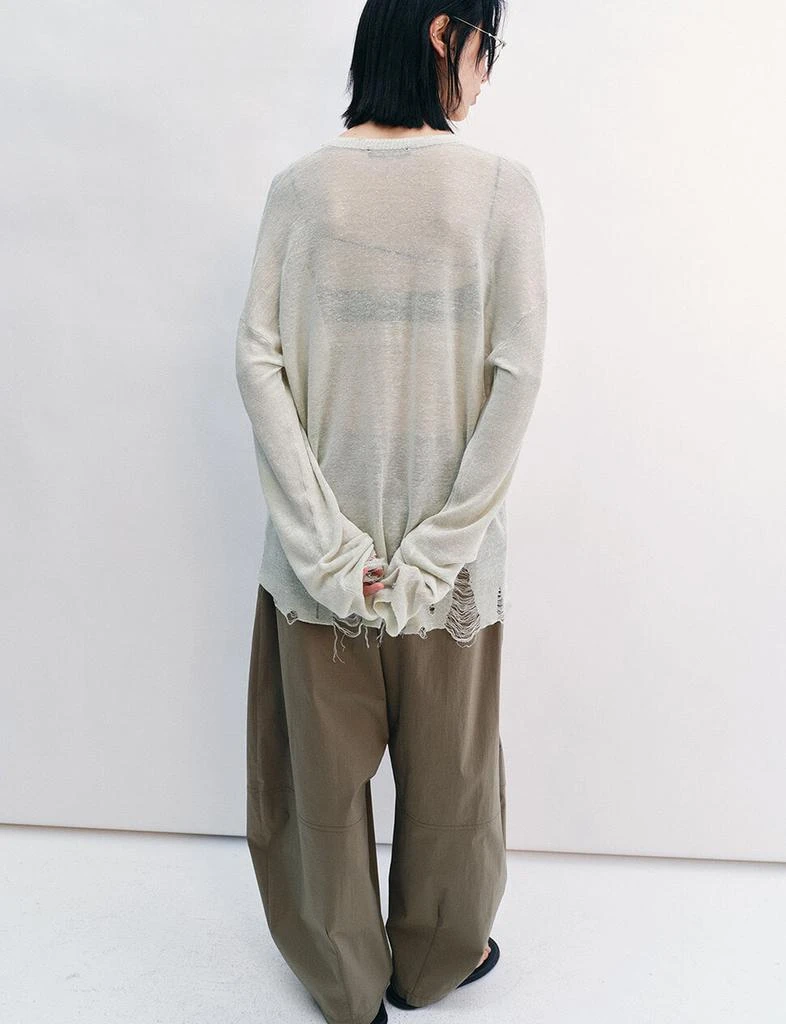 Pixie Market Olive Barrel Parachute Pants -PREORDER 7