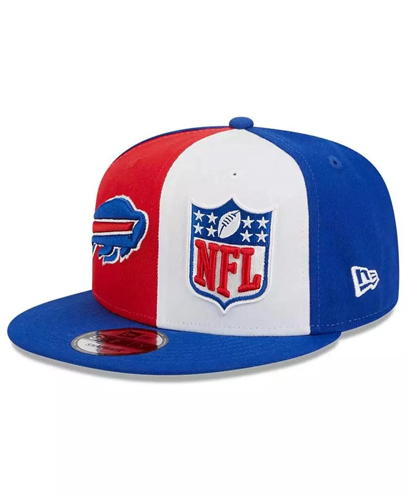 New Era Men's Red, Royal Buffalo Bills 2023 Sideline 9FIFTY Snapback Hat 3