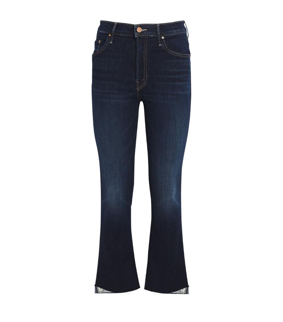 MOTHER The Insider Cropped Step-Hem Jeans