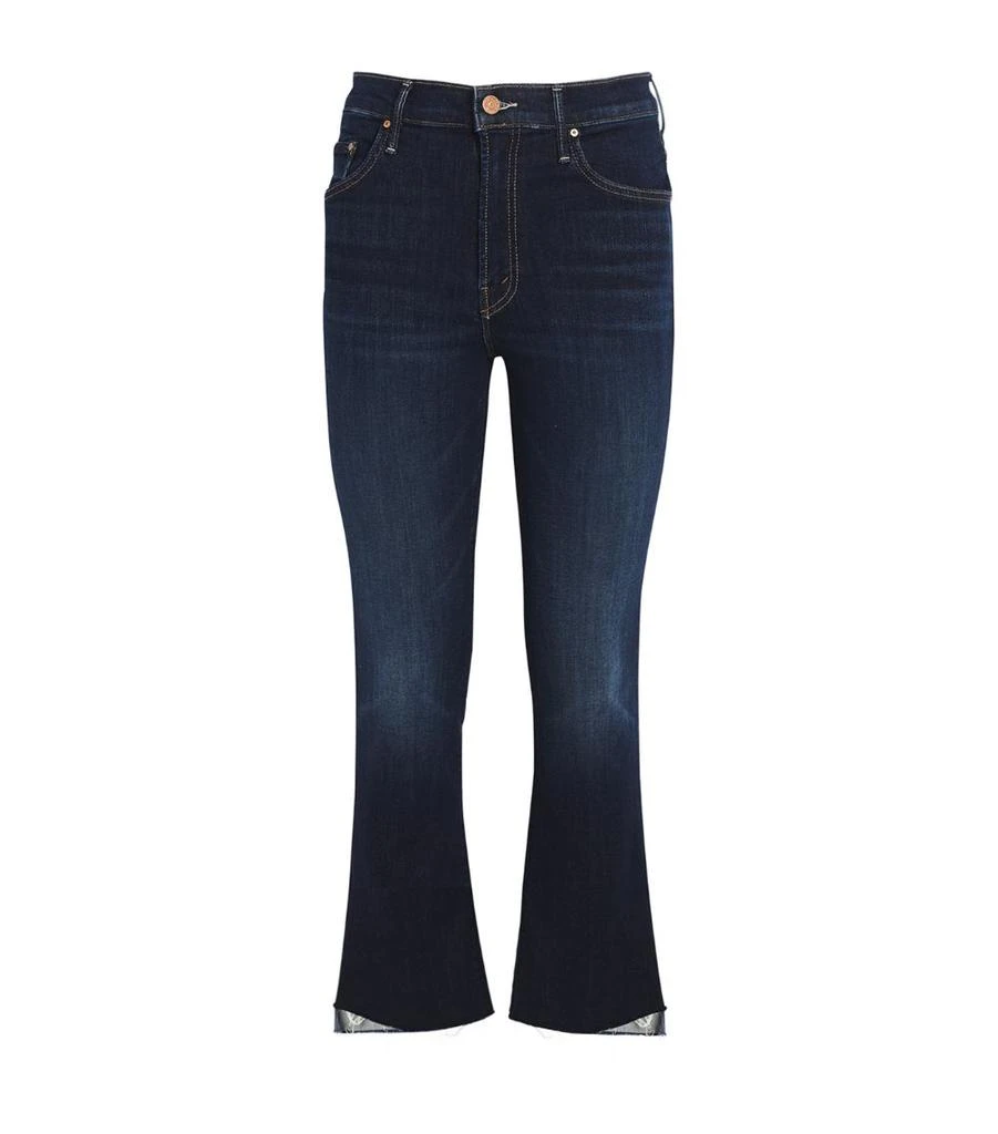 MOTHER The Insider Cropped Step-Hem Jeans 1