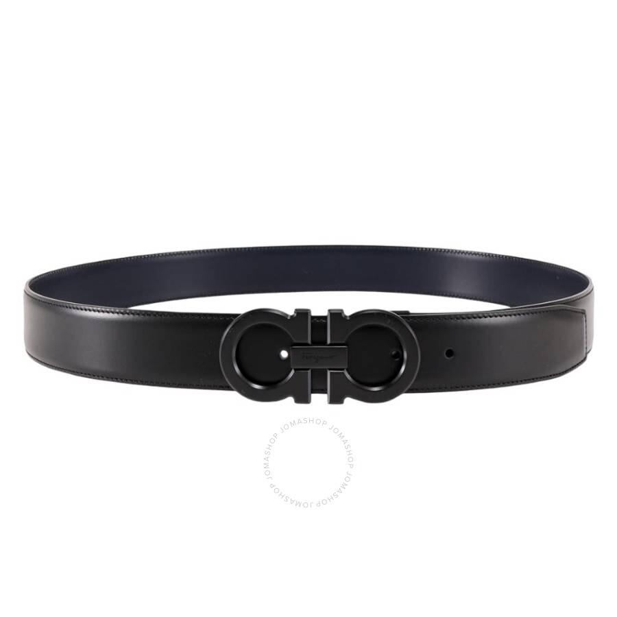 Salvatore Ferragamo Reversible Gancini Leather Belt