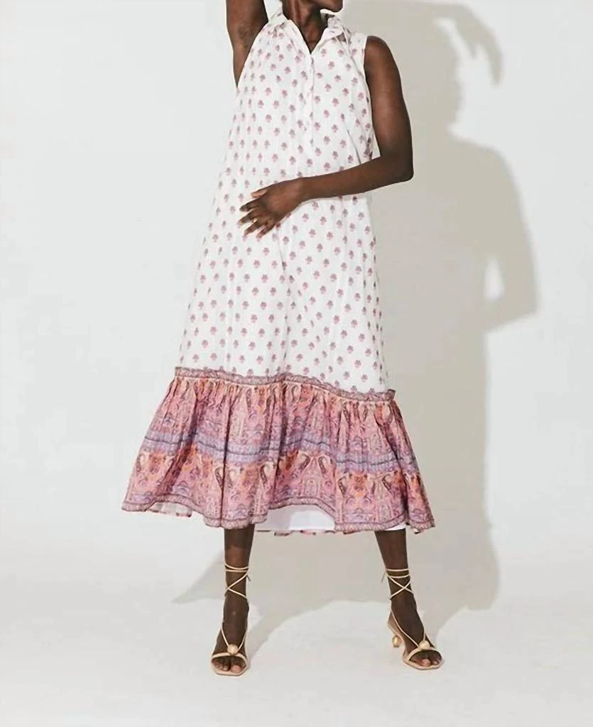 Cleobella Nayeli Ankle Dress In Mahal Print 2