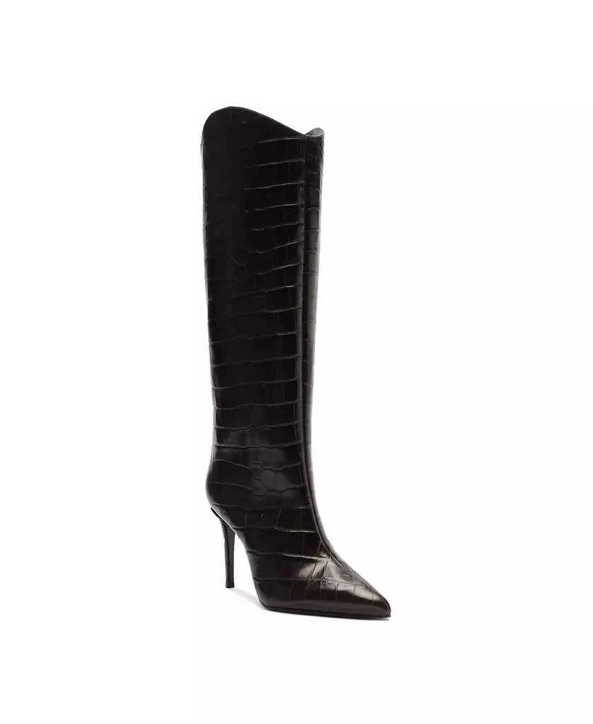 Schutz Women's Maryana Crocodile Embossed Wide Leg Knee High Stiletto Leather  Boots - Shoes - Compare Prices from 9+ Stores - Free Shipping - BeyondStyle