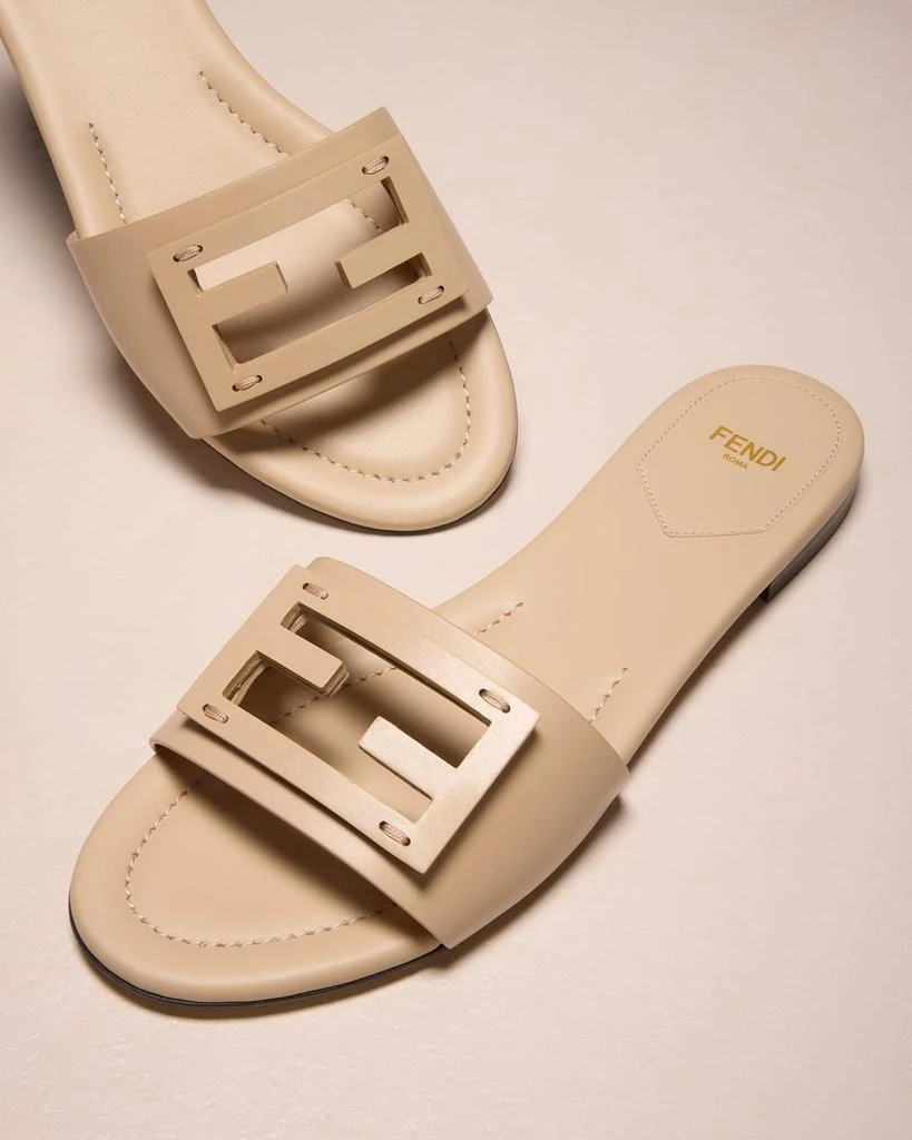 Fendi Baguette FF Tube Medallion Flat Sandals 2