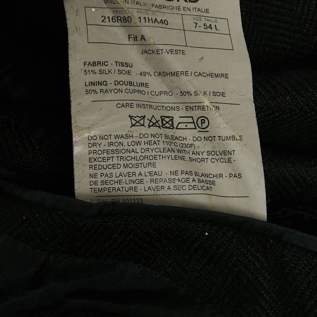 Tom Ford Tom Ford Black Silk Blend Single Breasted Blazer XXL 6