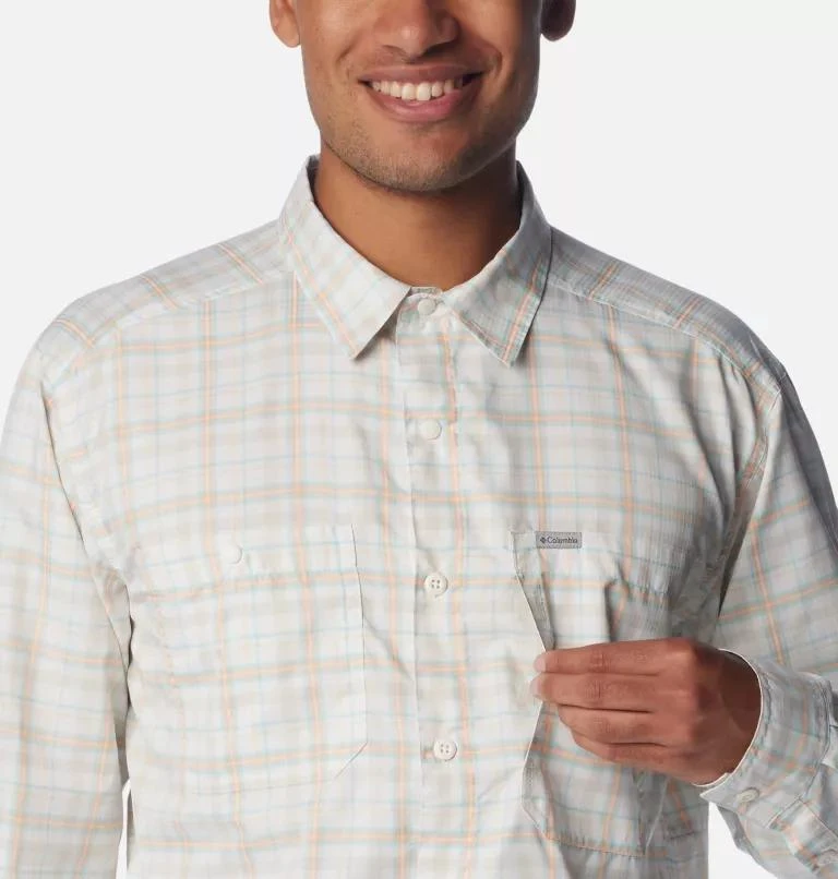 Columbia Columbia Men's Silver Ridge  Utility Lite Plaid Long Sleeve Shirt- 4