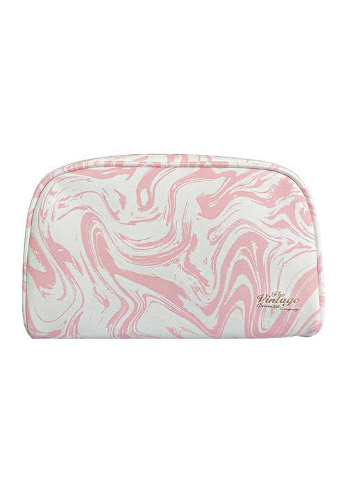 The Vintage Cosmetic Company Vintage Cosmetic Company Marble Cosmetic Bag