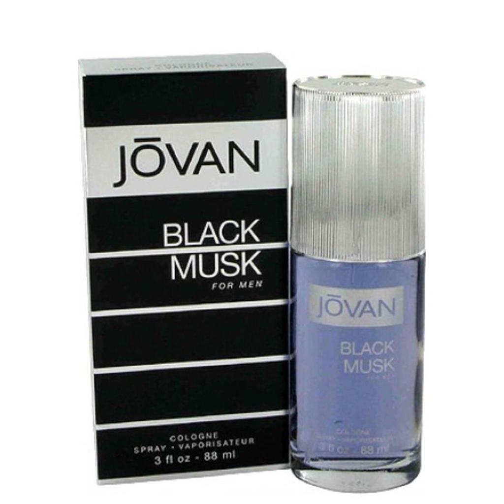 JOVAN 3 oz Black Musk Men EDC Spray