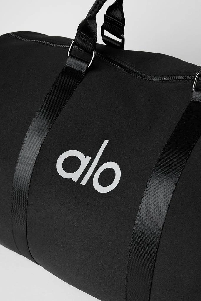 Alo Yoga Large Traverse Duffle - Black/Silver 4