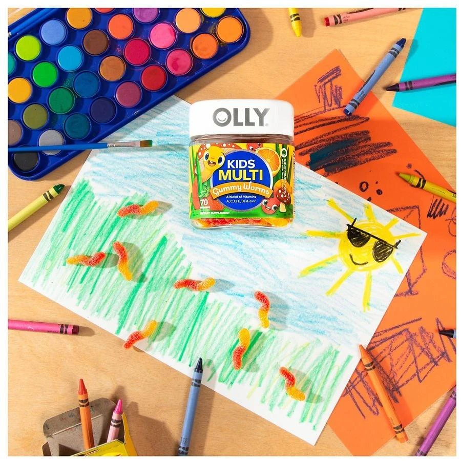OLLY Kids Multi Gummy Worms 7