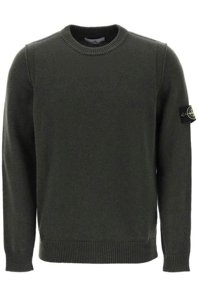 STONE ISLAND WOOL CREW NECK SWEATER 1