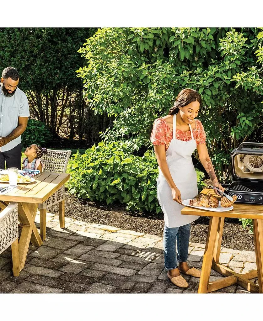 Ninja Woodfire Outdoor Grill & Smoker, 7-in-1 Master Grill, BBQ Smoker and Air Fryer with Woodfire Technology - OG701 14