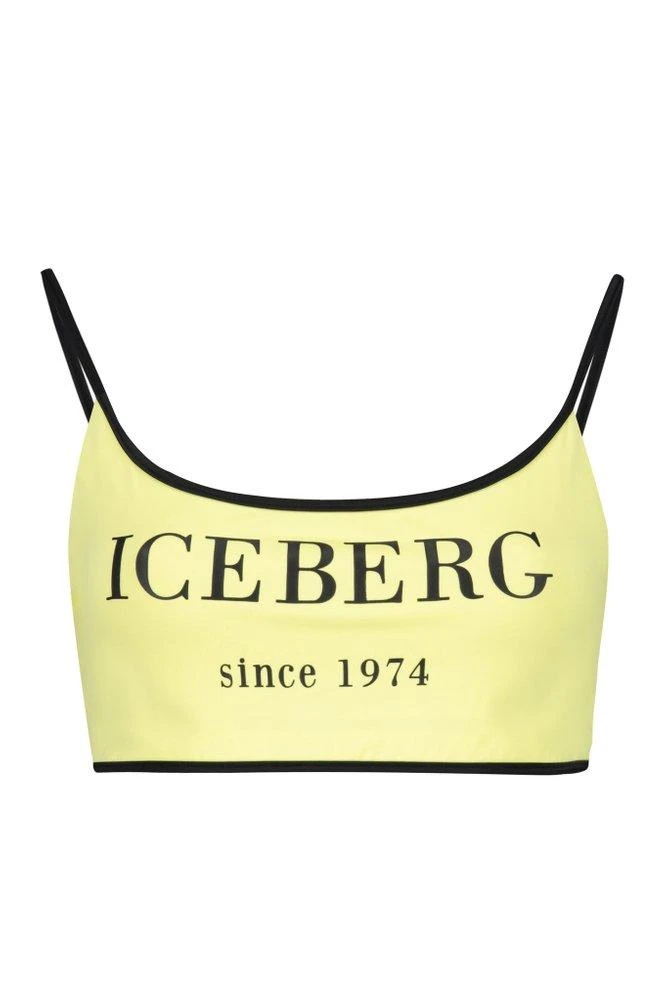 Iceberg Iceberg Logo Trim Bikini Top