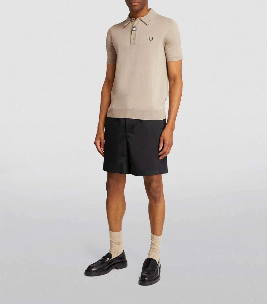 Fred Perry Merino Wool-Cotton Polo Shirt 2